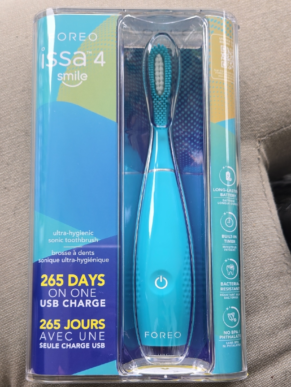 FOREO Issa 4 Smile Sonic Toothbrush - Turquoise